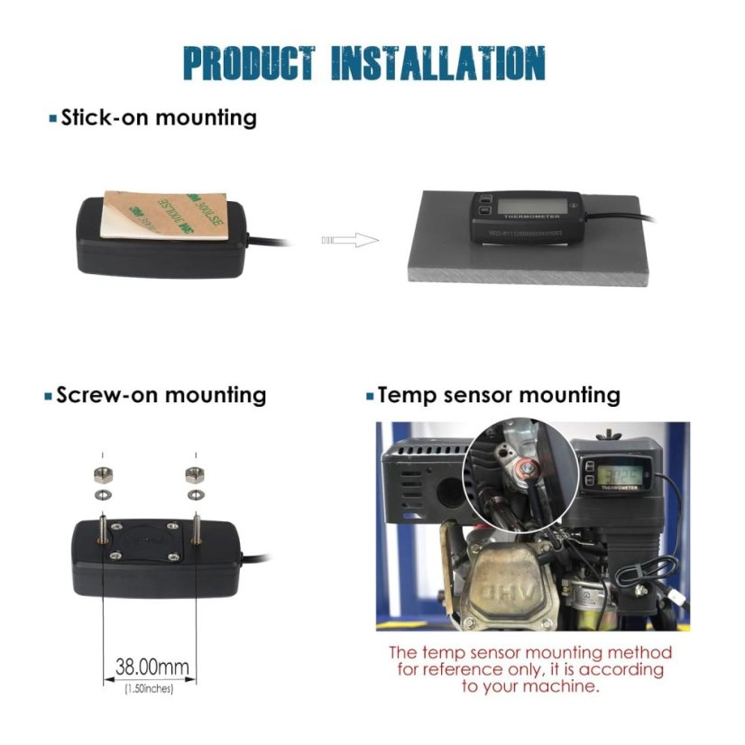 RL-TM003A Digitální Termometr PT100