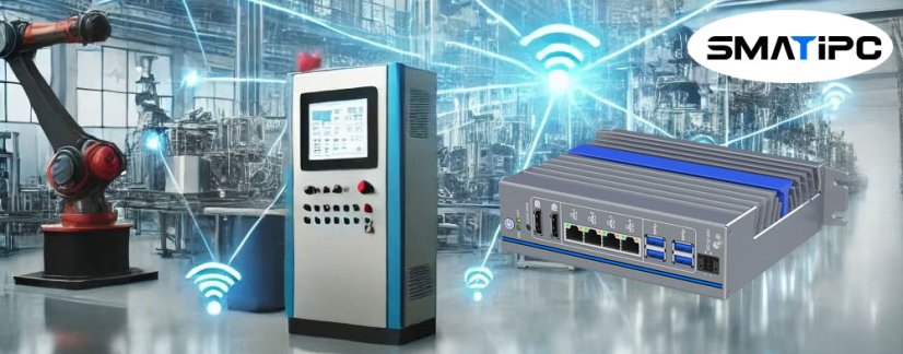 IEXP-304 Industrial PC, Intel N100, 4× 2.5G LAN, Fanless, Compact, Barebone