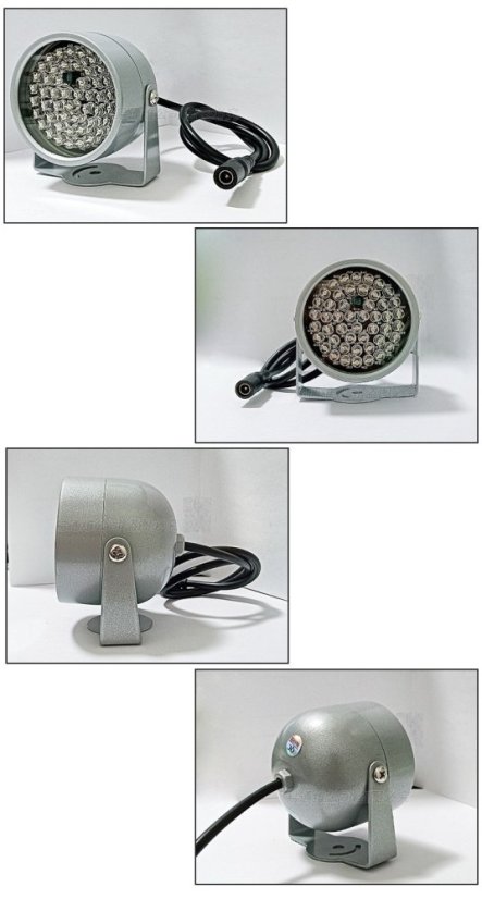 Infrared LED Illuminator for CCTV & IP Cameras