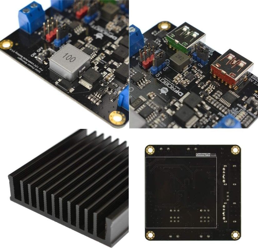 DFR0580 Solární regulátor nabíjení pro 12V olověnou baterii