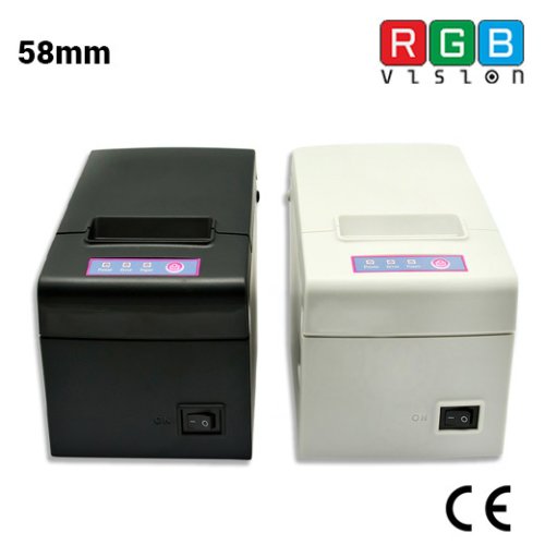 RGB-E58 58mm USB Stolní Termální Tiskárna Čárových Kódů a Štítků