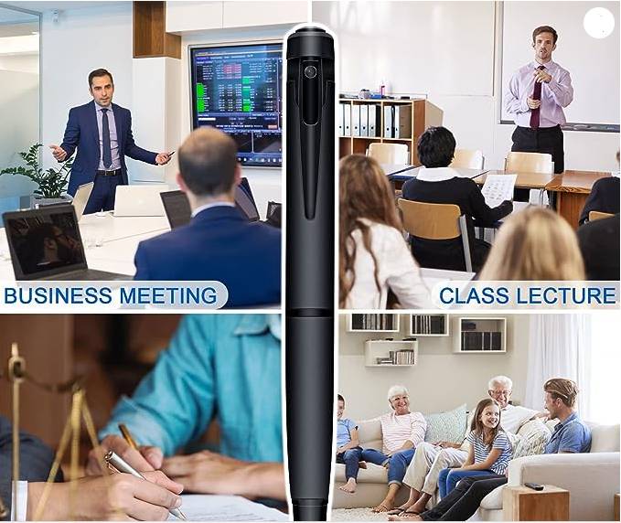 W10  - Ballpoint Pen with HD Camera and Recorder, 1080p