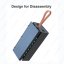 D21-PD Powerbank pro 21x 18650 baterií s 9 LED