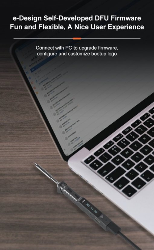 TS101 Digital Soldering Station with OLED Display - Fast and Precise Welding