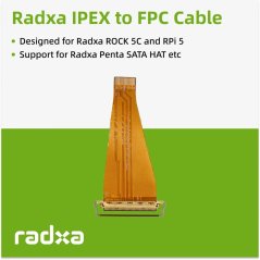 PCIE kábel pre 5C/Raspberry Pi 5/2A/2F/4D