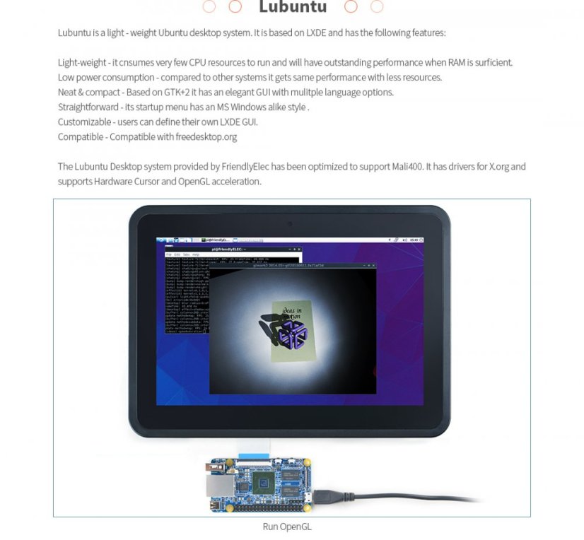 NanoPi Fire3 Development Board S5P6818 with 1GB DDR3 RAM