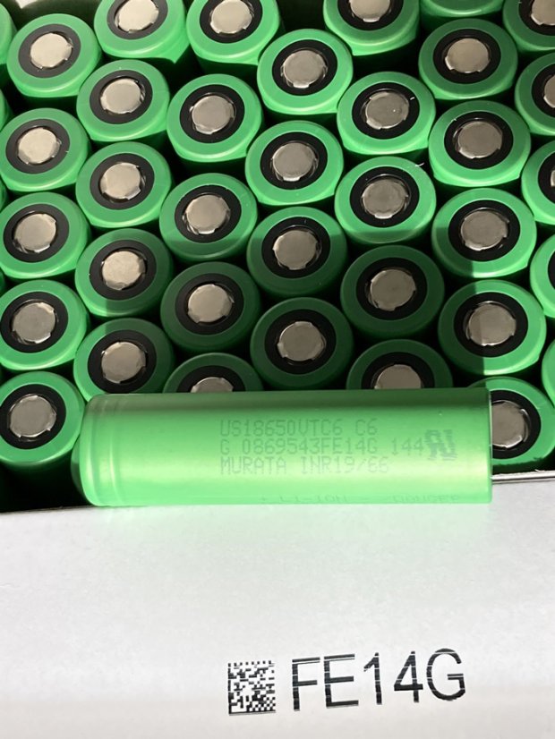 Murata (Sony) US18650VTC6 18650 3000mAh Battery