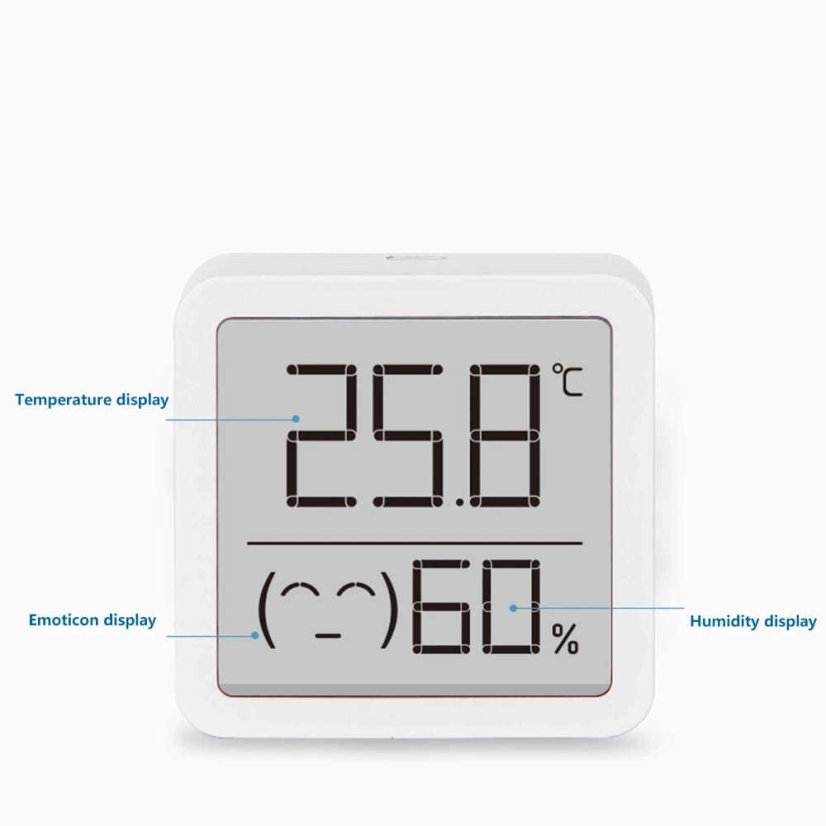 Deli 8845 Domácí mini teploměr a vlhkoměr 2v1