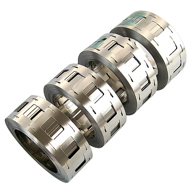 Poniklovaná ocelová páska pro 2x18650, 10 m - vhodná pro bodové svařování - Poniklovaná ocelová páska - Model: 0.12x27x20.2 paralelní, držák