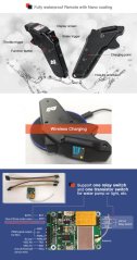 MTSKR20WF V2 Remote Control for Electric Skateboard
