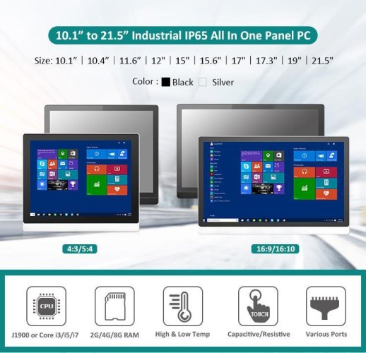 NXT2150 21.5" i5-7200 Priemyselný Tablet s Windows 10 Pro