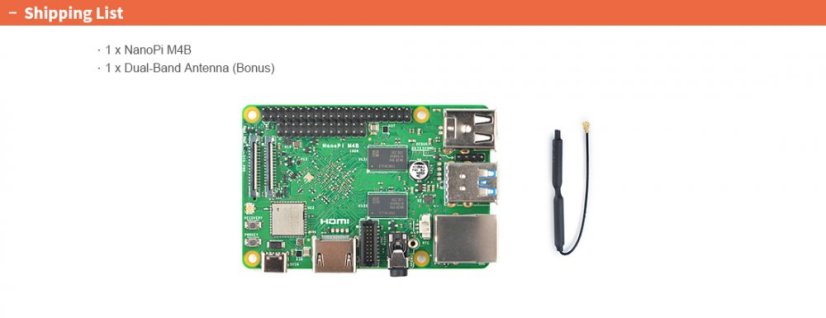 NanoPi M4B with Heat Sink