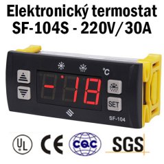 SF-104S 220V/30A - Electronic Control Thermostat for Cooling