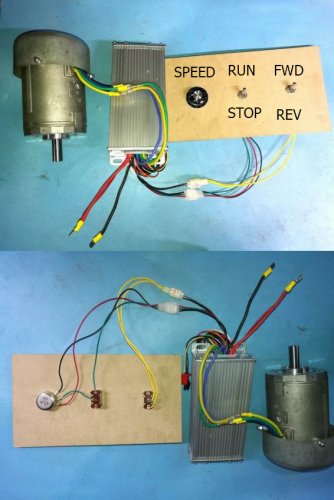 BLDC Ovladač Motorů PWM 300-2000W