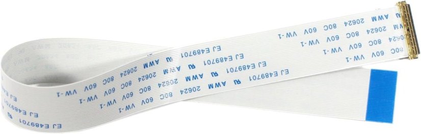 FM09 eDP 30pin plochý kabel 25cm - Typ kabelu: nestíněný 