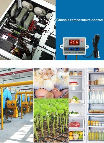 Elektronický termostat XH-W3001 -50 až 110°C pro topení a chlazení - Napětí: 220V