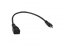 Micro USB 2.0 Extension Cable F - M, 3A, 20cm