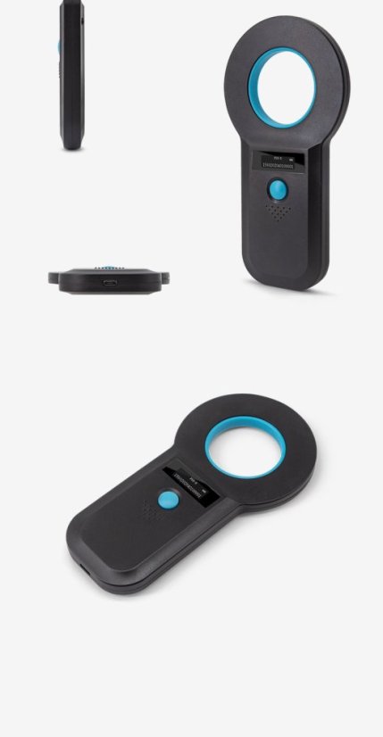 W90B FDX-B čtečka čipů pro zvířata s bezdrátovým USB