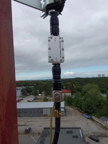 YR-AMP868 868MHz LoRa Zesilovač Signálu, Voděodolný