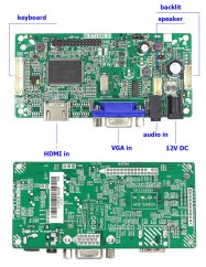 M.RT2556.51 univerzálny eDP TFT displej s audio vstupom