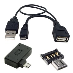 micro USB OTG adapters, set of 7pcs