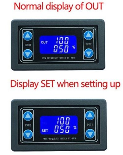 XY-PWM generátor signálu s LED displejem