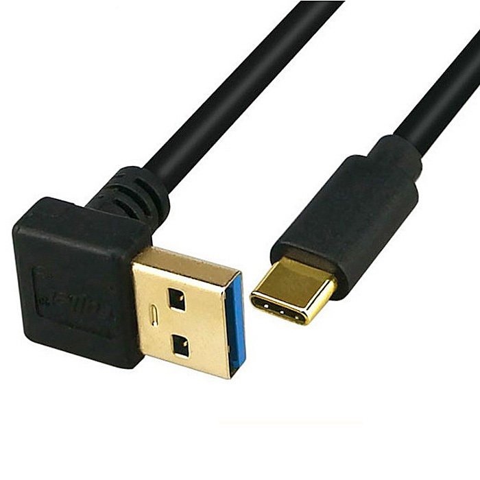 USB-C M - USB 3.0-A M OTG kabel, 0.25m