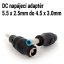 DC napájecí adaptér 5.5x2.5mm na 4.5x3.0mm