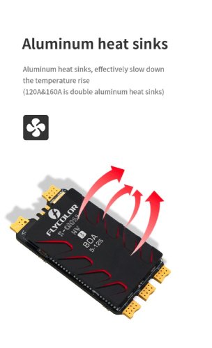Flycolor X-Cross HV3 - ESC pro multirotory 12S