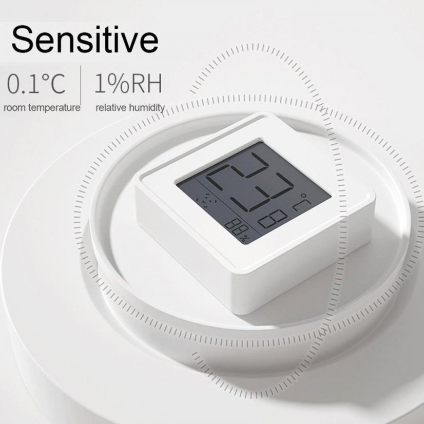H3501 Domácí Mini Teploměr a Vlhkoměr 2v1 s Velkým Displejem
