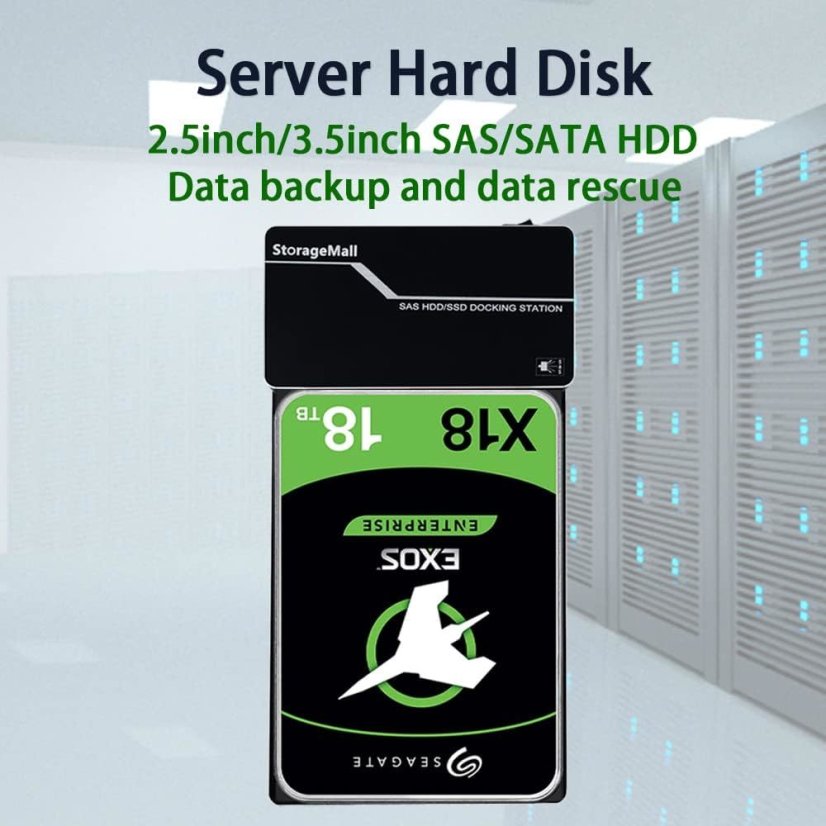 StorageMall SASDM01 SAS/SATA USB3.2 Adaptér