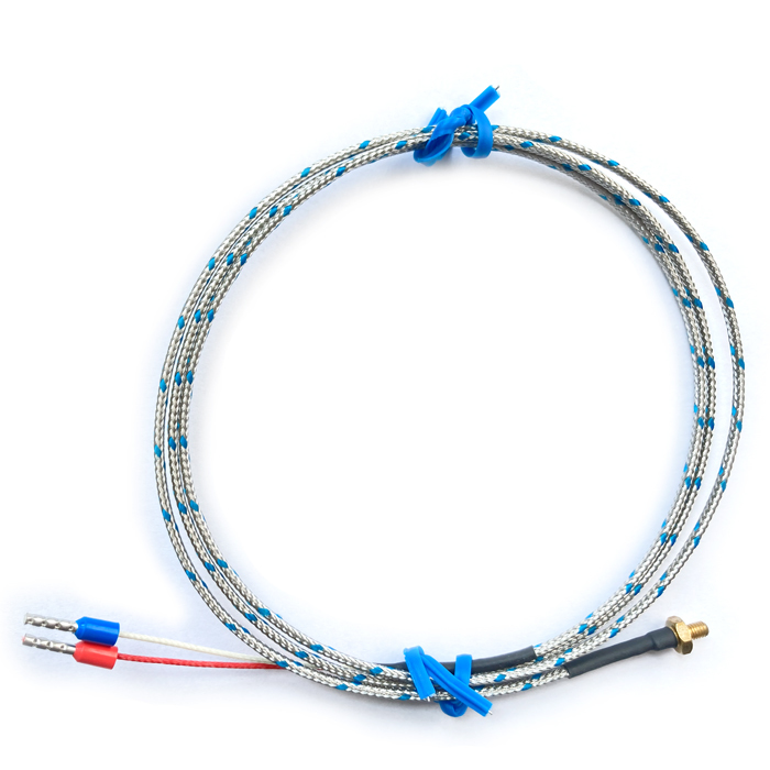 Type-K Thermocouple LIN-K23D010A/B with Metal Shielding for 3D Printing - 1m