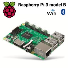 Raspberry Pi 3 Model B - 64-bit, 1GB RAM