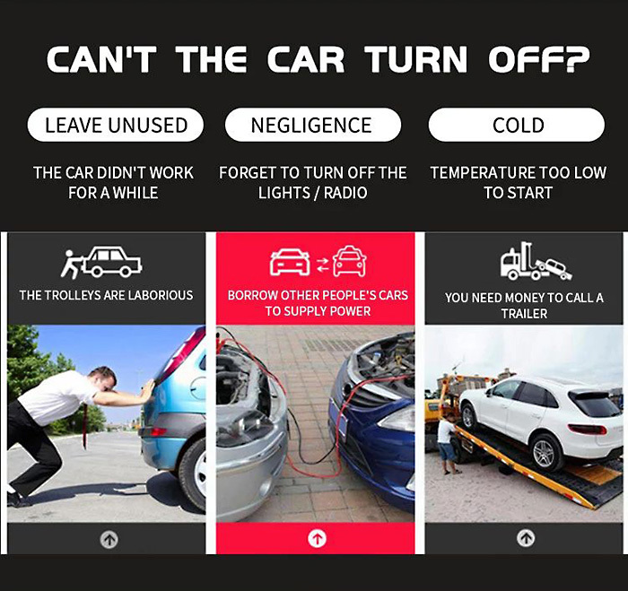 NPP A9 3-in-1 69 800mAh Power Bank and Jump Starter Box with LED