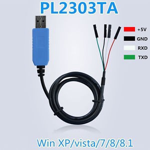 USB na UART TTL Převodník s PL2303TA čipem a kabelem 0.8m