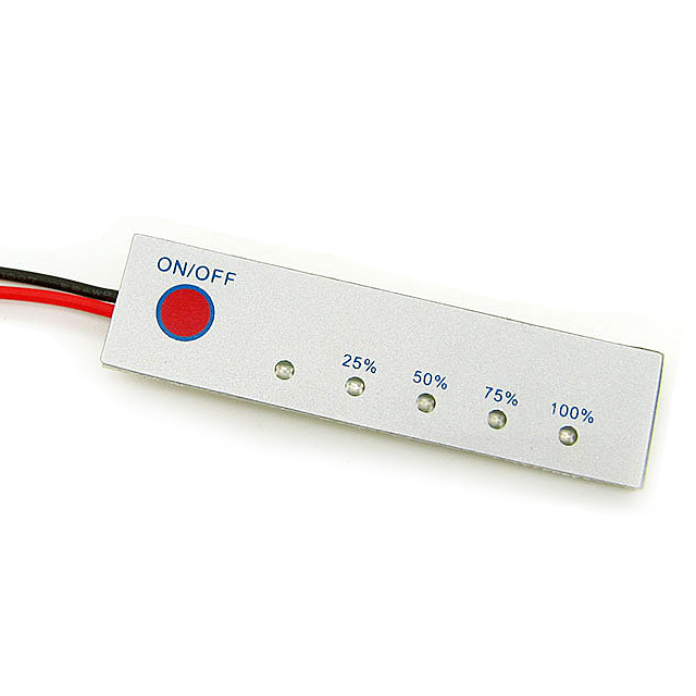 Jednoduchý indikátor stavu lithiové baterie s LED