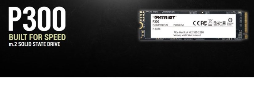 SSD Patriot P300 128GB M.2 PCIe 3.0