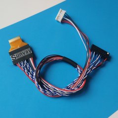 Kabel LVDS 39P 0.3mm FPC 1ch 8bit - 250mm