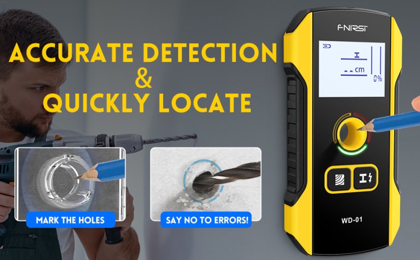 FNIRSI WD-01: Smart Wall Scanner and Metal Detector