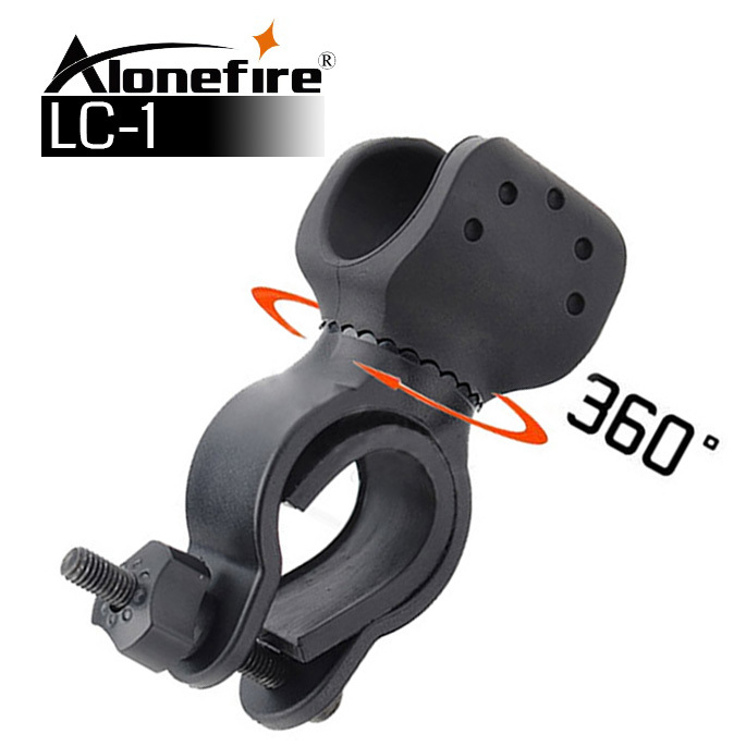 Alonefire LC-1 Bicycle Flashlight Holder 360