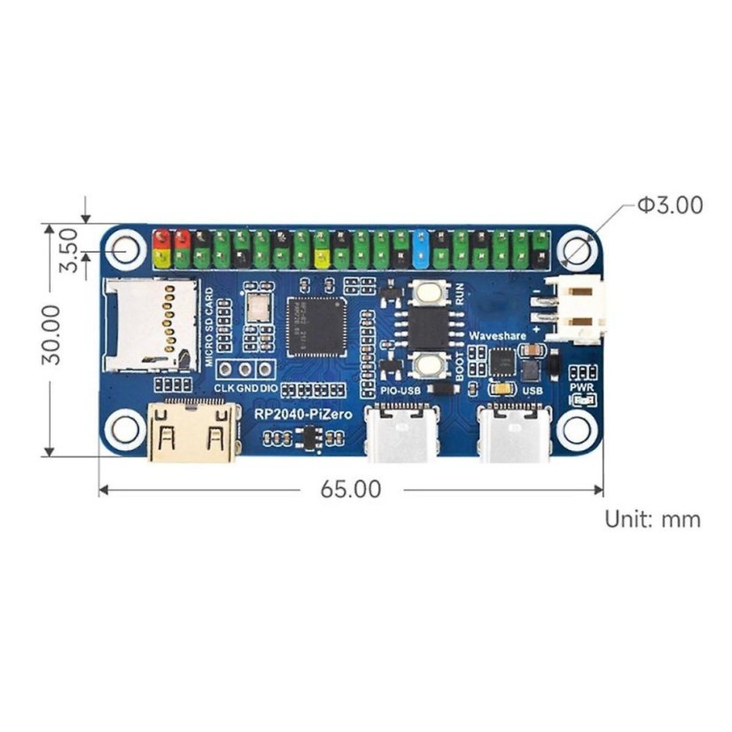 RP2040-PiZero Development Board