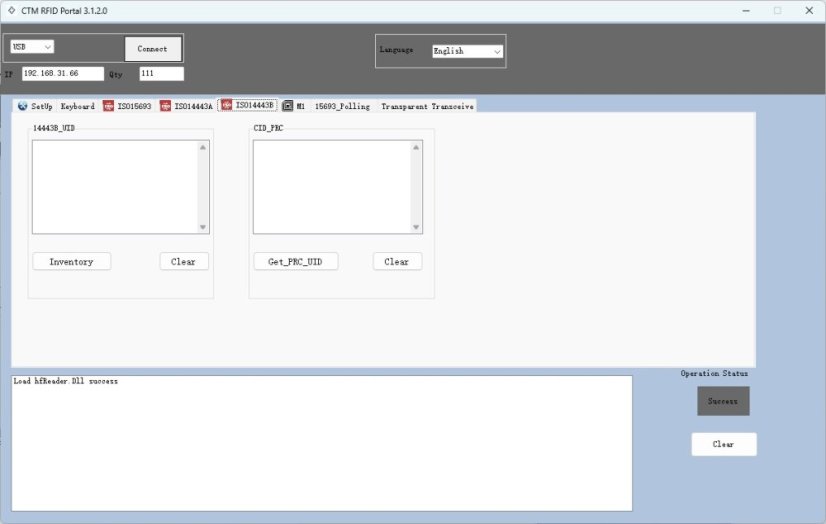 UP103KB-USB RFID Card Reader with USB Interface