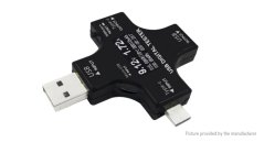 Multifunctional USB Tester USB-C, PD, QC 45W - Fast Charging and Performance Monitoring