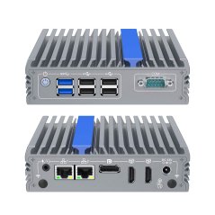 IEXP-302, J3710 průmyslové mini PC, bezventilátorové, 12V, Barebone