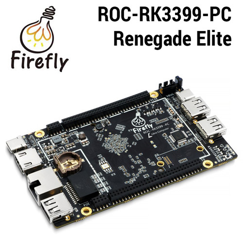 ROC-RK3399-PC Renegade Elite – Výkonná 64-bitová deska