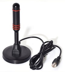 DTV-07 Kompaktní pasivní DVB-T2 anténa s 3m kabelem