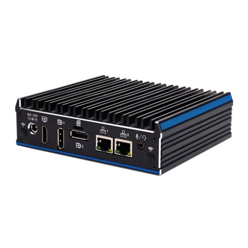 N1021 J4125 - Průmyslové Mini PC, Barebone, Fanless