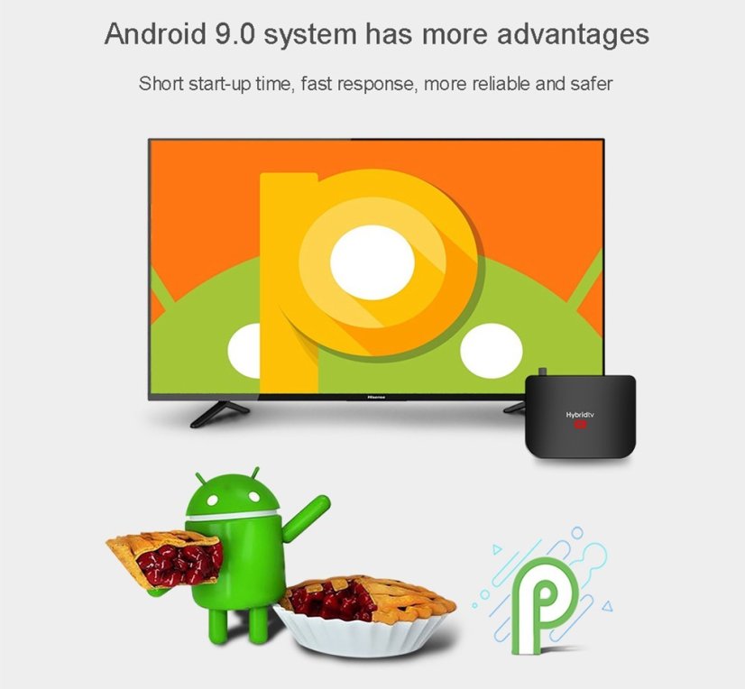 MECOOL M8S Plus DVB-S/S2/S2 2/16GB Android 9.0 Pie