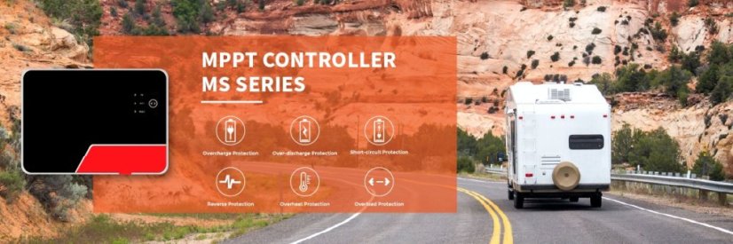 MPPT Solar Charge Controller TOUCH MS2420N 12/24V