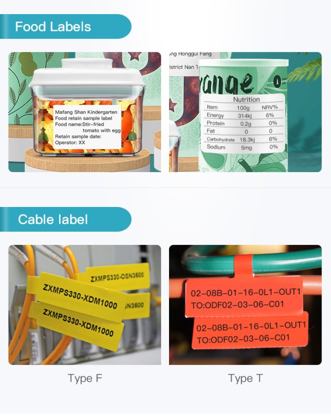 Niimbot B3S - Bezdrátová Tiskárna Štítků s Bluetooth